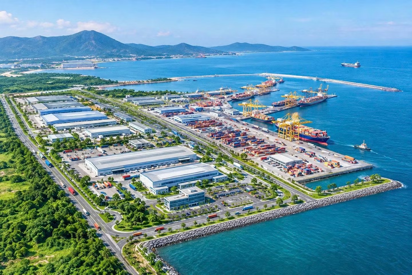 Chấp thuận chủ trương đầu tư dự án trung tâm logistics và dịch vụ hậu cảng có tổng vốn 39.600 tỷ đồng