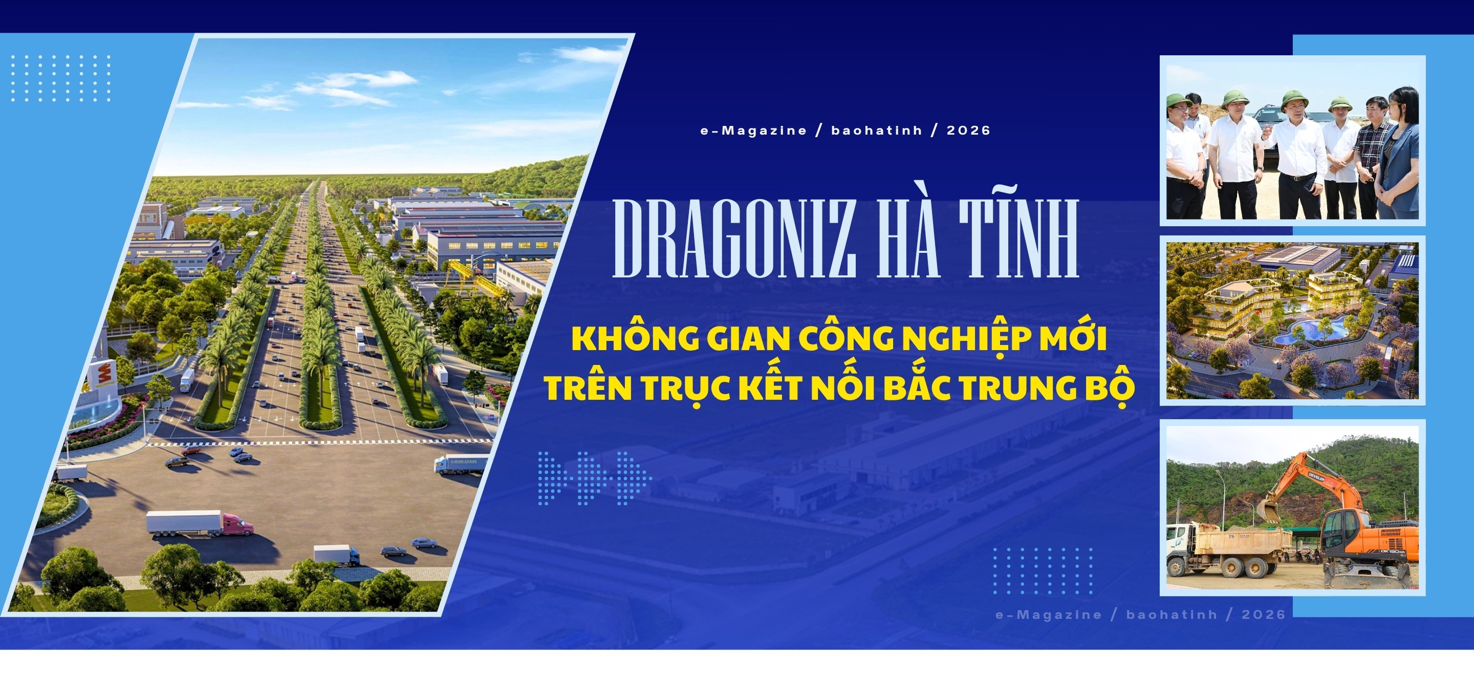 DragonIZ Hà Tĩnh: Không Gian Công Nghiệp Mới Trên Trục Kết Nối Bắc Trung Bộ