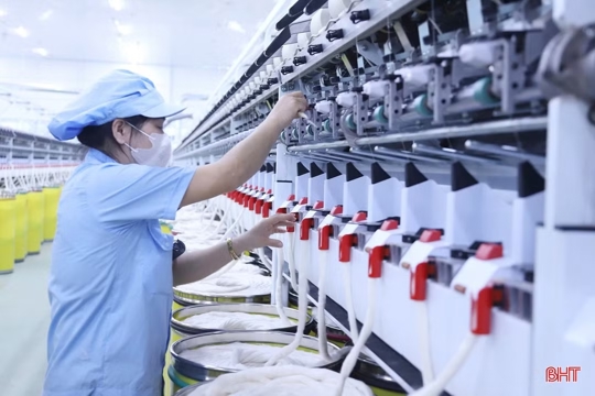 Chỉ số sản xuất công nghiệp của Hà Tĩnh tăng hơn 42%