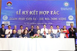 Hội doanh nghiệp Hà Tĩnh phía Nam tổ chức kỷ niệm 20 năm ngày Doanh nhân Việt Nam 