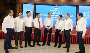 Hà Tĩnh tổ chức Gặp mặt doanh nghiệp, doanh nhân 