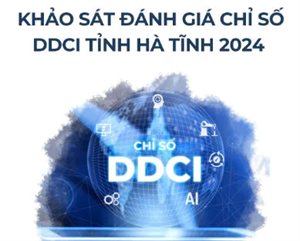Hà Tĩnh thực hiện khảo sát, đánh giá DDCI năm 2024