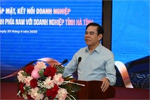 Kết nối doanh nghiệp Hà Tĩnh với doanh nghiệp Hà Tĩnh phía Nam 