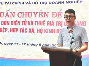 Tập huấn về quản trị rủi ro hóa đơn điện tử và thuế giá trị gia tăng