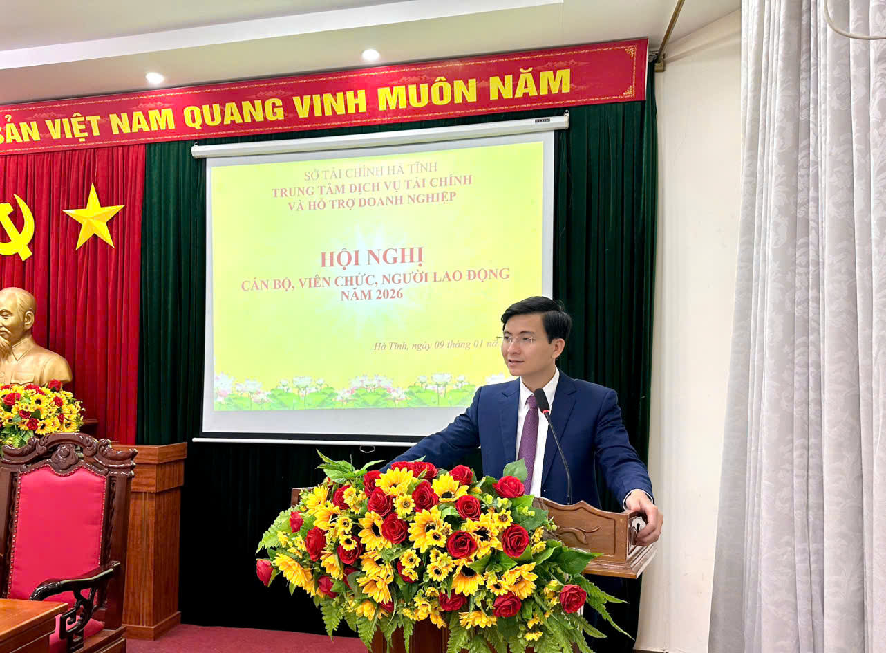 Trung tâm Dịch vụ Tài chính và Hỗ trợ Doanh nghiệp tổ chức Hội nghị cán bộ, viên chức, người lao động năm 2026