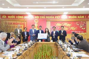 UBND tỉnh Hà Tĩnh làm việc với Tổng Công ty Khí Việt Nam và đối tác về định hướng đầu tư các dự án trên địa bàn