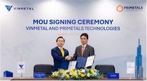 VinMetal hợp tác Primetals phát triển công nghệ sản xuất thép tiên tiến hàng đầu thế giới 
