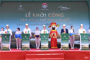 Khởi công dự án sân golf gần 1.800 tỷ đồng tại Hà Tĩnh 