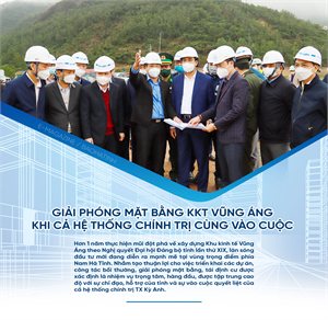 Giải phóng mặt bằng Khu kinh tế Vũng Áng - khi cả hệ thống chính trị vào cuộc (bài 2): Tập trung xử lý tồn đọng, tạo đà khởi động dự án mới