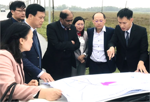 Đoàn công tác của Đại sứ quán nước Cộng hoà Singapore tại Việt Nam làm việc với UBND tỉnh Hà Tĩnh