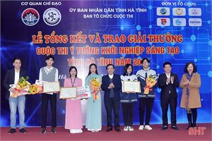 Chung kết cuộc thi Ý tưởng khởi nghiệp sáng tạo Hà Tĩnh năm 2022