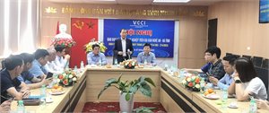 VCCI Nghệ An tổ chức giao ban cơ quan hỗ trợ doanh nghiệp, Hiệp hội doanh nghiệp trên địa bàn Hà Tĩnh, Nghệ An