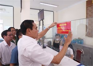 Tỉnh Hà Tĩnh chỉ đạo công khai số điện thoại đường dây nóng tiếp nhận phản ánh, kiến nghị về giải quyết TTHC trên toàn tỉnh