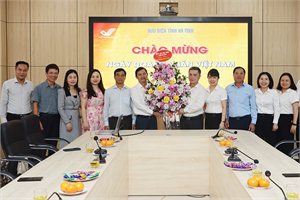 Lãnh đạo UBND, HĐND tỉnh đi chúc mừng Doanh nghiệp Ngày Doanh nhân Việt Nam 13/10/2023 trên địa bàn tỉnh Hà Tĩnh