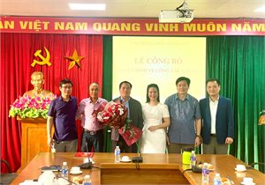 Văn phòng UBND tỉnh Hà Tĩnh bổ nhiệm Phó Giám đốc Trung tâm Hỗ trợ phát triển doanh nghiệp và Xúc tiến đầu tư