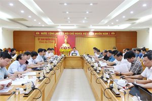 Hà Tĩnh tìm giải pháp nâng cao Chỉ số Năng lực cạnh tranh, Chỉ số Xanh cấp tỉnh 